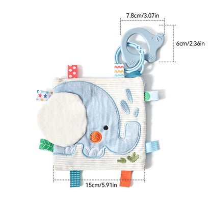 Montessori Cloths Toys Magic Cotton Animal Tissue Box Kids Finger Exercise Cloth Busy Box Toys Baby Educational Activity Sens
