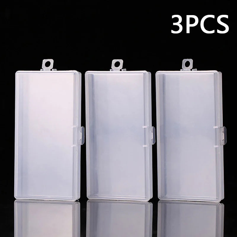 3pcs/set Storage Box Paper Money Album Currency Banknote Case Storage Bags Collection Boxes Holder With Transparent Plastic C