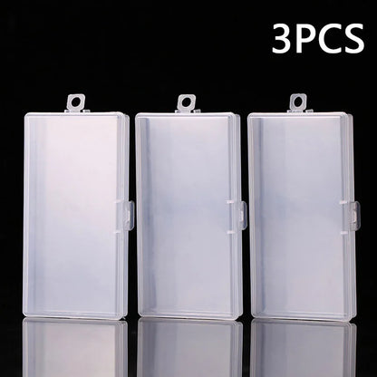 3pcs/set Storage Box Paper Money Album Currency Banknote Case Storage Bags Collection Boxes Holder With Transparent Plastic C