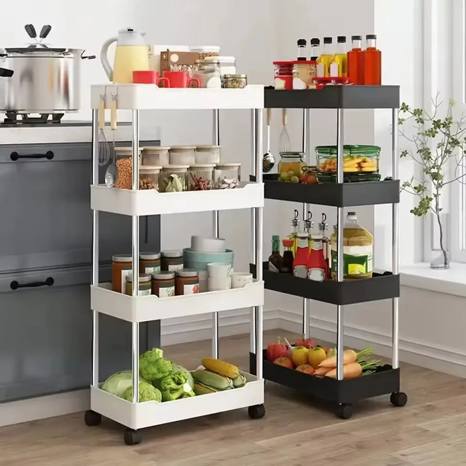New Kitchen Narrow Cabinet Living Room Floor Partition Frame Home Bathroom Cabinet