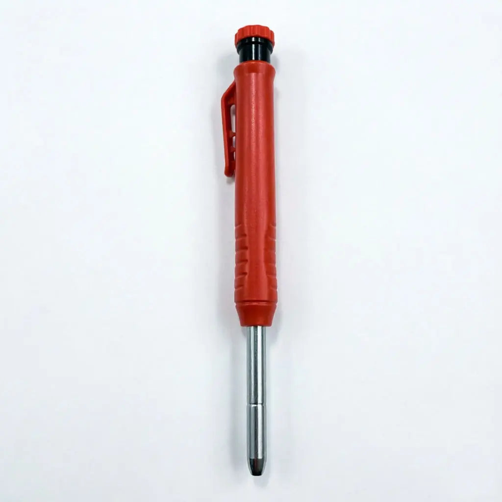 Woodworking Pencil Card and Refill Deep Hole Marking and Drawing with 2.8mm Reliable and Durable Lead for Carpenters Engineer