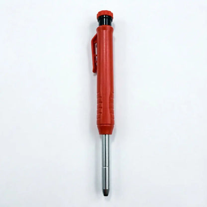 Woodworking Pencil Card and Refill Deep Hole Marking and Drawing with 2.8mm Reliable and Durable Lead for Carpenters Engineer