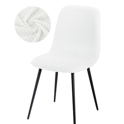 Higher Quality Velvet Chair Cover 1/2/4/6 pcs Stretchable Chair Cover For Dining Room 2 Type of Fabrics Chair Slipcover For H