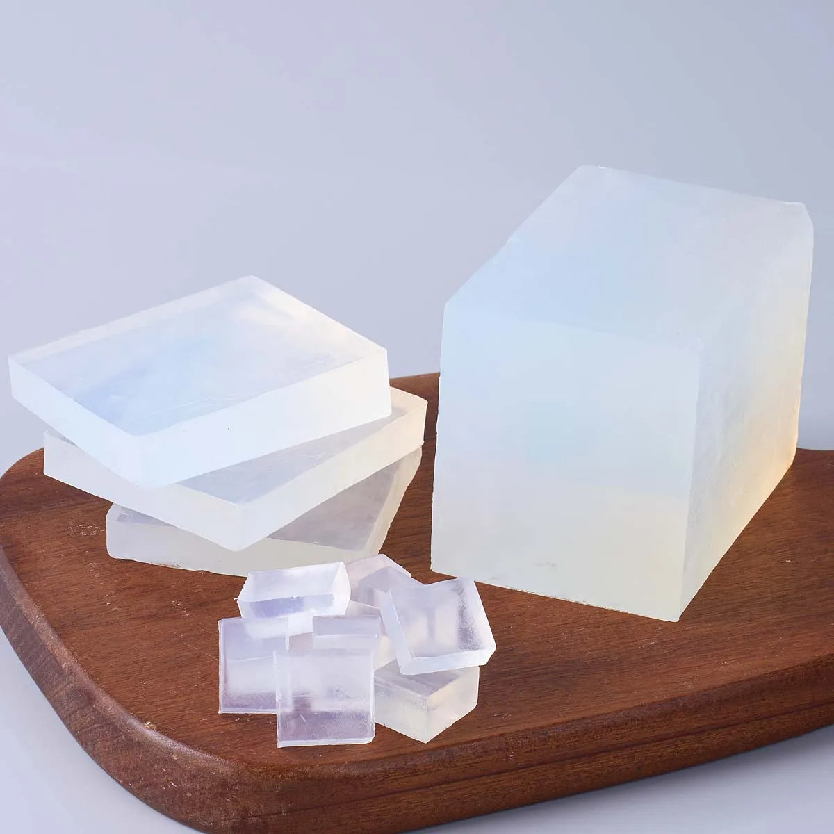 1000g Glycerin Soap Base DIY Handmade Soap Base Transparent White Melt Pour Making Soap Aromath Bath Raw Materials