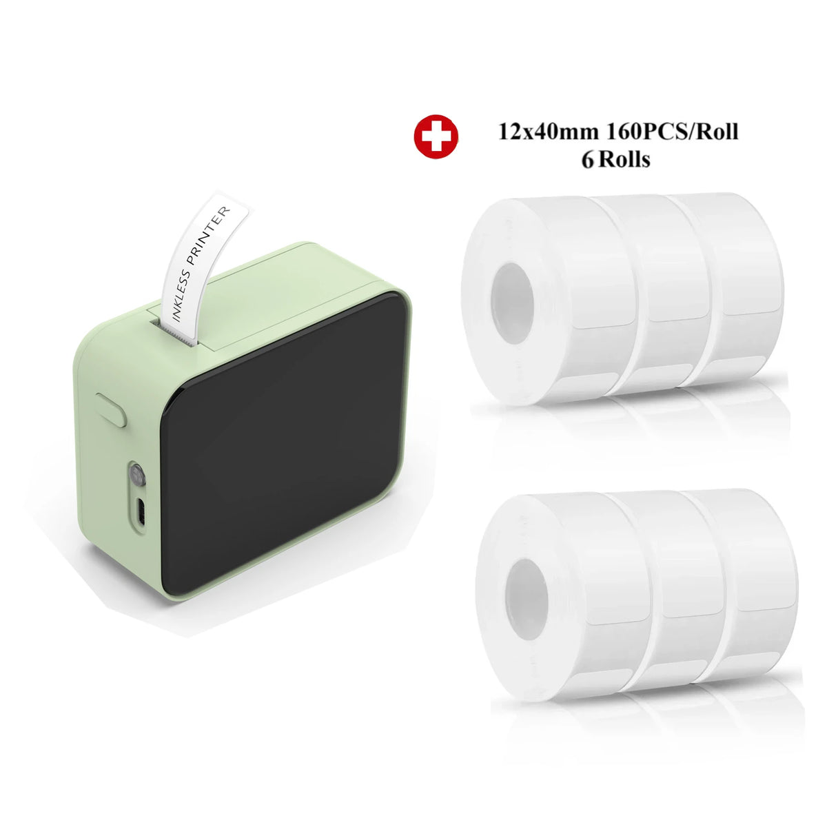 MarkLife P15 Mini Portable Thermal Printer Wireless Bluetooth-compatible Label Tag for Home Office Labeling Sticker Machine -