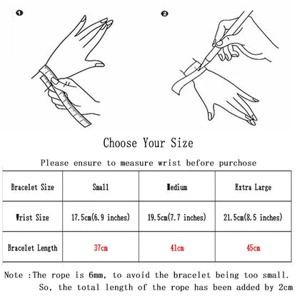 New In Men Bohemia Rope Bracelet Attract Magentic Braclet Adventure Survival Braslet Pulseras Hilo Hombre Beach Surf Brazalet