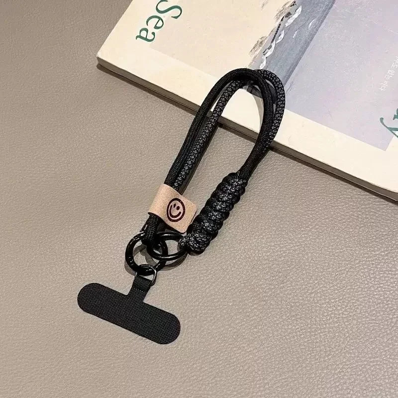 Mobile Phone Lanyard Luxury Braided Wrist Mobile Phone Lanyard Hand-held Pendant Anti-fall Multifunctional Wristband