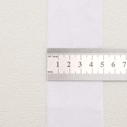 5yards 10/15/20/25/30/40/50mm Cotton Herringbone Webbing Tape Beige/White/Black High Tenacity Twill Binding Ribbon For Garmen