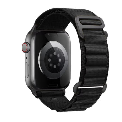 for Apple watch Straps 45mm 46mm 49mm 42mm iwatch Band 44mm 40mm Nylon Alpine bracelet correa Series 10 9 8 7 6 11 SE Ultra 2