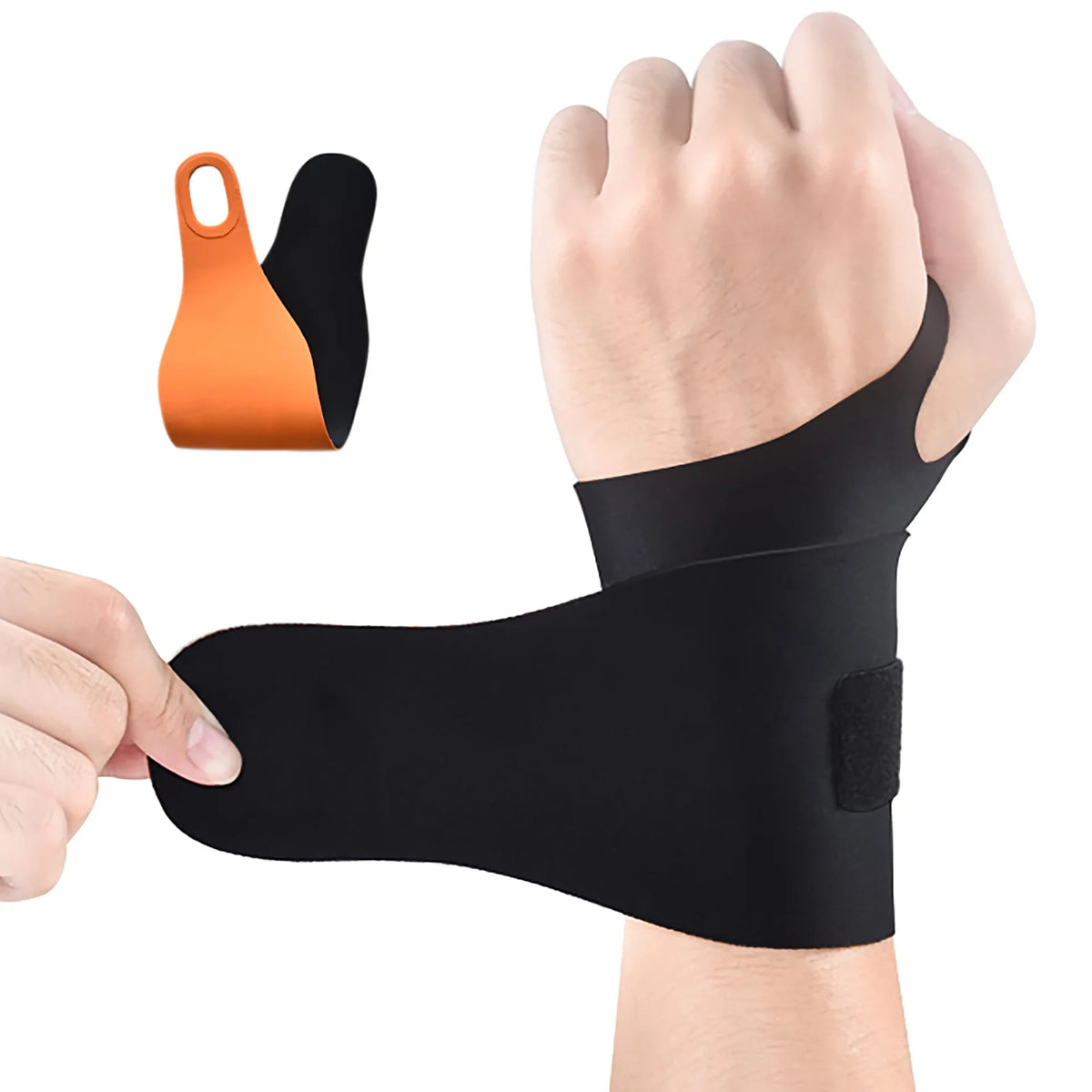 Ultra-thin Wrist Guard Against Light And Light Not Stuffy And Breathable Fixed Pressure Velcro Adjustable Protective Wrist Gu