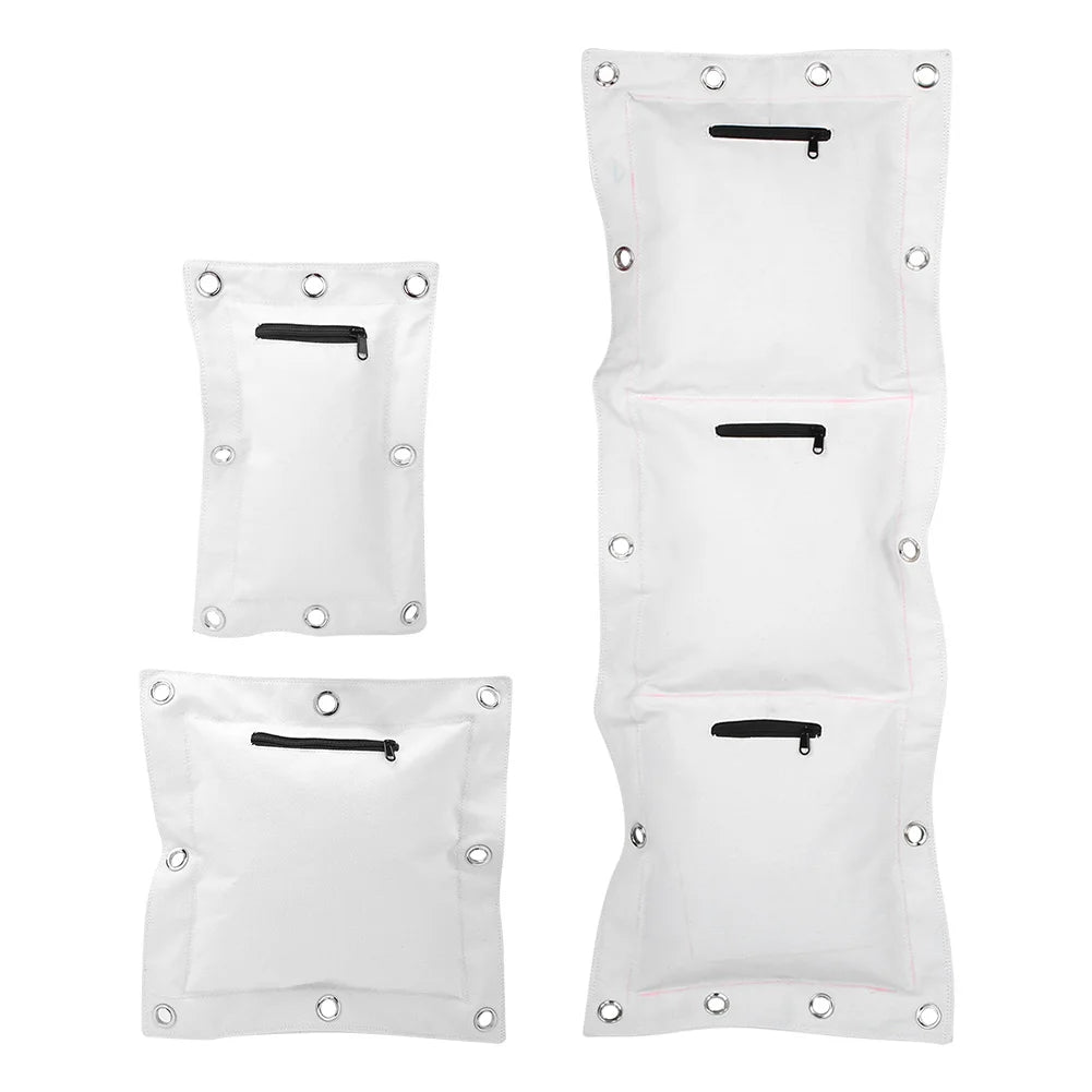 Boxing Bag with Zipper Reliable Sand Bag Wear Resistant Wing Chun Wall Target Sanda Sand Bag Empty Sand Bag for Sanda Trainin