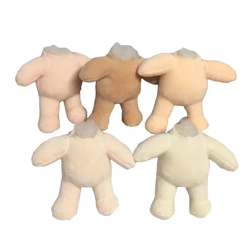 50x50cm 1mm Doll Skin Fabric Factory Special Skin Color Fabric Crystal Super Soft Short Plush Fabric DIY Handmade Cloth TJ987