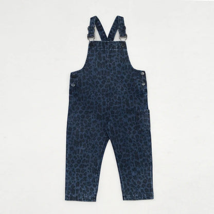 Ali Co AW26 denim leopard collection boys girls clothing dress skirt shirt vest and overalls
