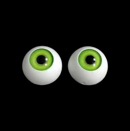 1 Pair 10mm/12mm/14mm/16mm/18mm Doll Eyeball For BJD DIY Doll Eyes Accessories Animal Eyes Acrylic Eyes Doll Eyeballs