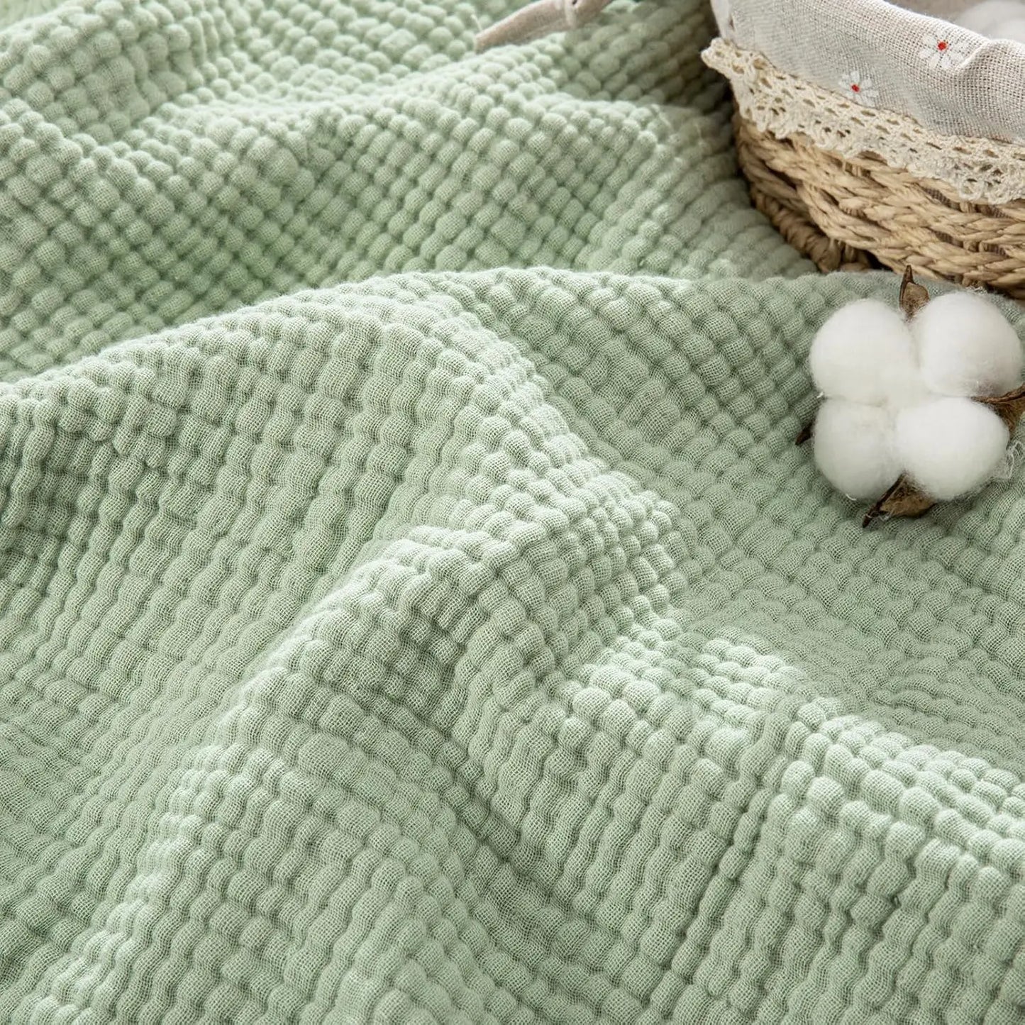 Double Gauze Cotton Fabric 100% Cotton for DIY Craft Sewing Material Dress Towel Bedding Sets Cheesecloth Table Runner Fabric