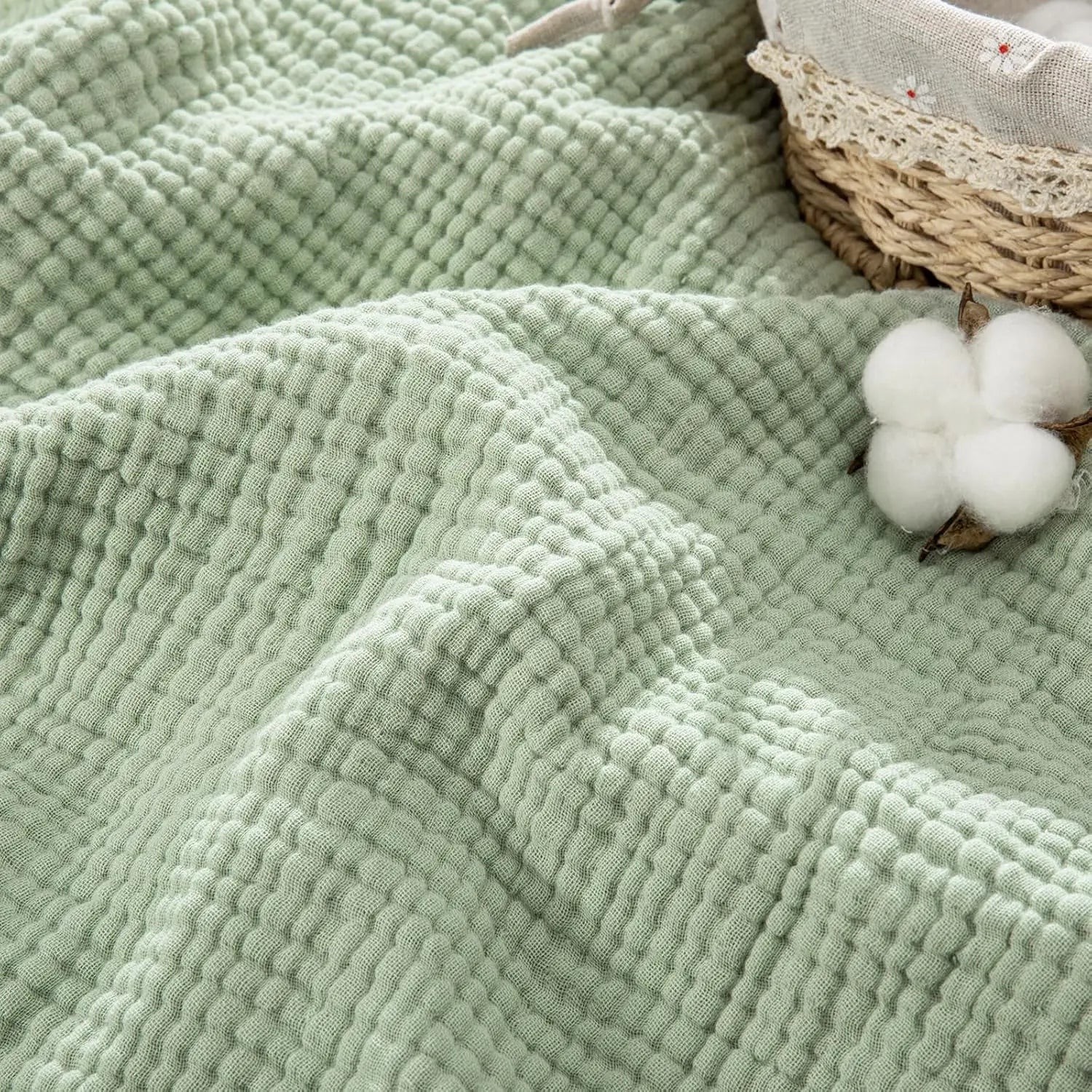 Double Gauze Cotton Fabric 100% Cotton for DIY Craft Sewing Material Dress Towel Bedding Sets Cheesecloth Table Runner Fabric