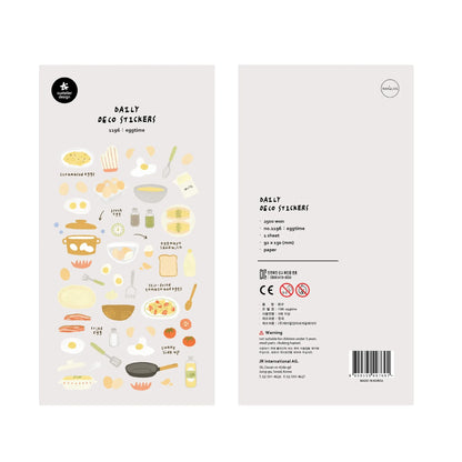 Suatelier Foods Stickers Aesthetic Scrapbooking Cute Junk Journal Ephemera Korean Deco Sticker Planner Diary DIY Craft Suppli