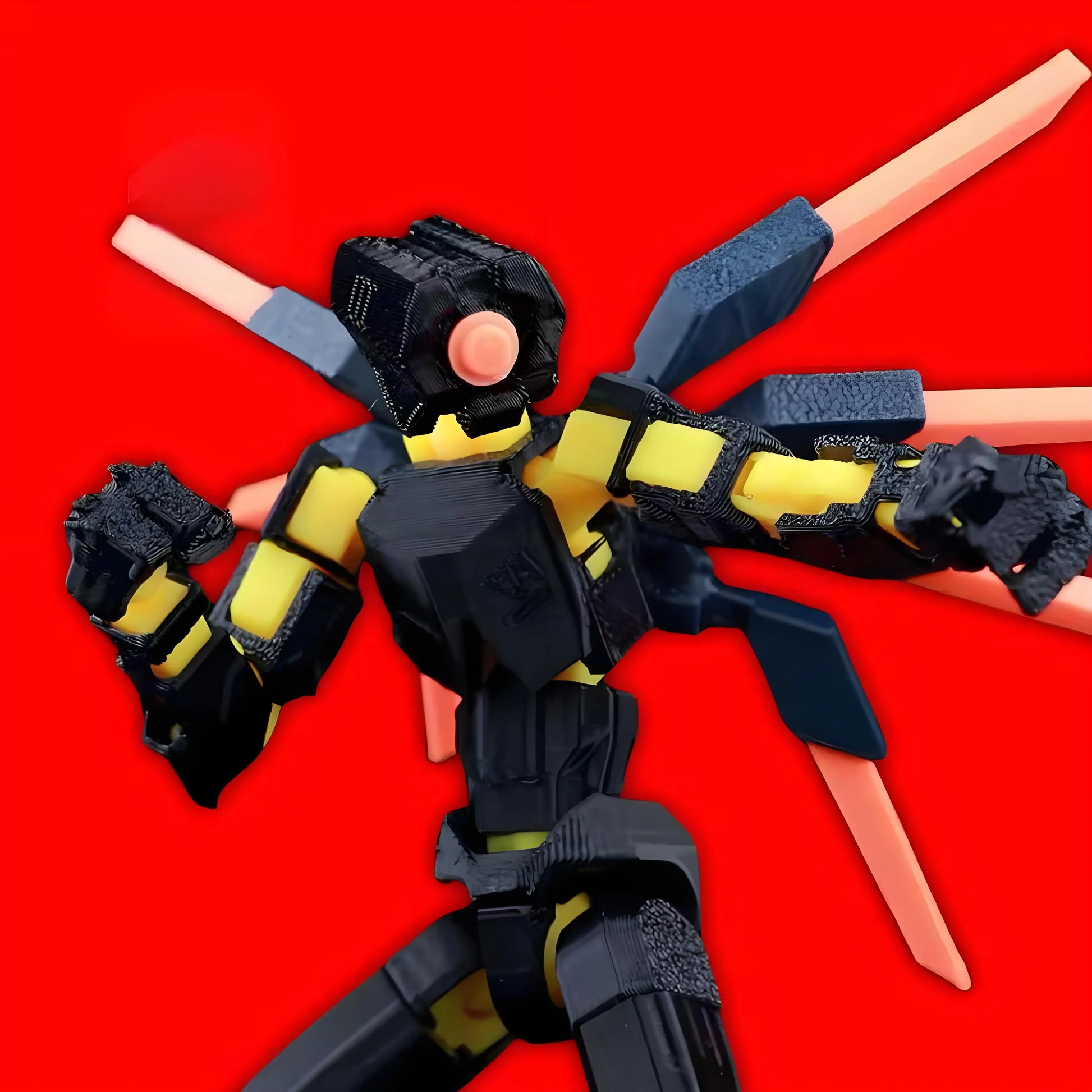 3D Printed Manikin Ultrakill V1 Series Anime Action Figures Toys Multi-Joint Mobile Robot Shapeshift Gifts Model Toys Gift