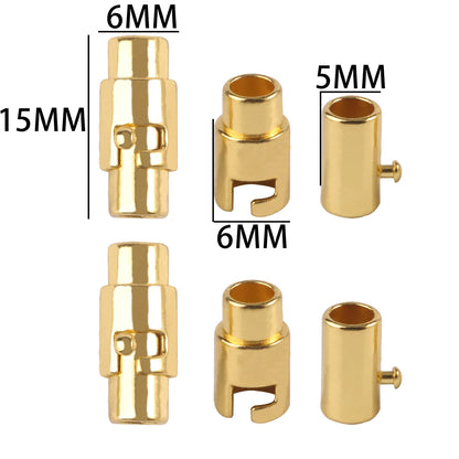 10-5Sets Stainless Steel Strong Magnetic Clasps Magnet End Clasp Connectors For Jewelry Making DIY Bracelet Necklace Accessor