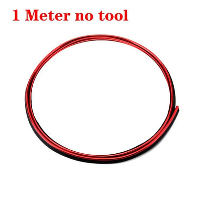 Car Moulding Decoration Flexible Strips1/3/5M Interior Auto Mouldings Car Cover Trim Dashboard Door Edgein Car-styling Univer