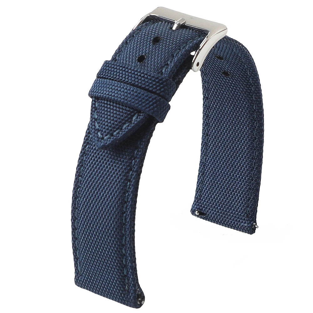 18mm 19mm 20mm 21mm 22mm 24mm Waterproof Sailcloth Watch Strap Two-Sided Nylon Watchband Quick Release Band Sport Belt For Me