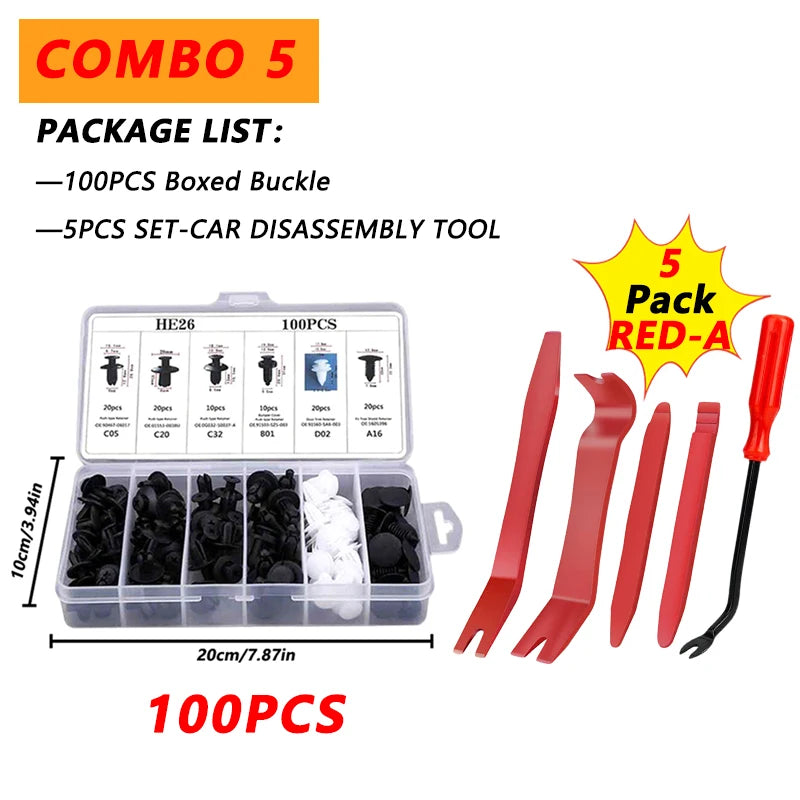 iLMH Car Hand Tool Set Car Disassembly Tool Kit Stereo Repair DVD Repair Tool Dashboard Removal Tool Interior Plastic Trim Pa