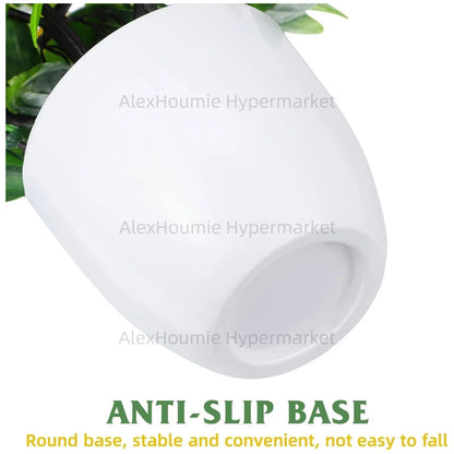 Fake Lemon Tree Small Artificial Plant Plastic Lemon Tree Bonsai Decor Potted Plant for Indoor Decor