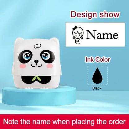 ‌Personalized Custom Name Stamp for Kids - Waterproof Durable School Stamp, Non-Fade Ink,Unique Educational Gift for Students