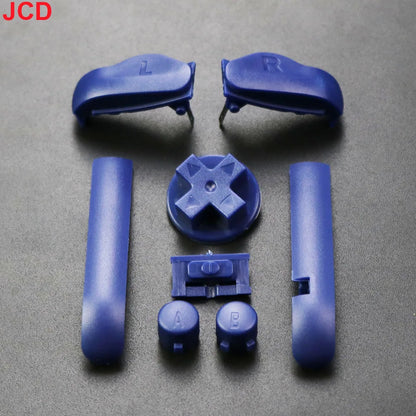 1 Set 17color AB Colorful L R Buttons Keypads For Gameboy Advance Buttons Frame For GBA D Pads Power ON OFF Buttons