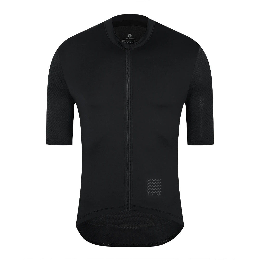 YKYWBIKE Men's Classic Cycling Jersey Summer Bicycle Pro Team Short Sleeve Shirt Cycling Maillot Road Bike Breathable Clothin