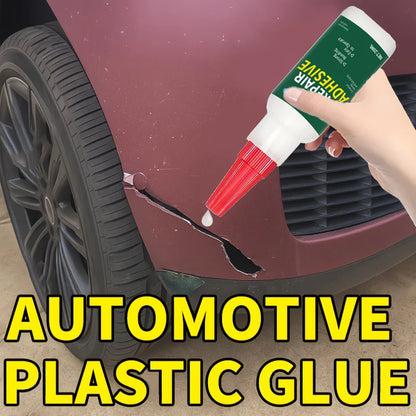 Heavy-Duty Car Bumper Plastic Adhesive - Structural Repair Adhesive for Cracks, Chips, and Impact Damage - No Welding Require