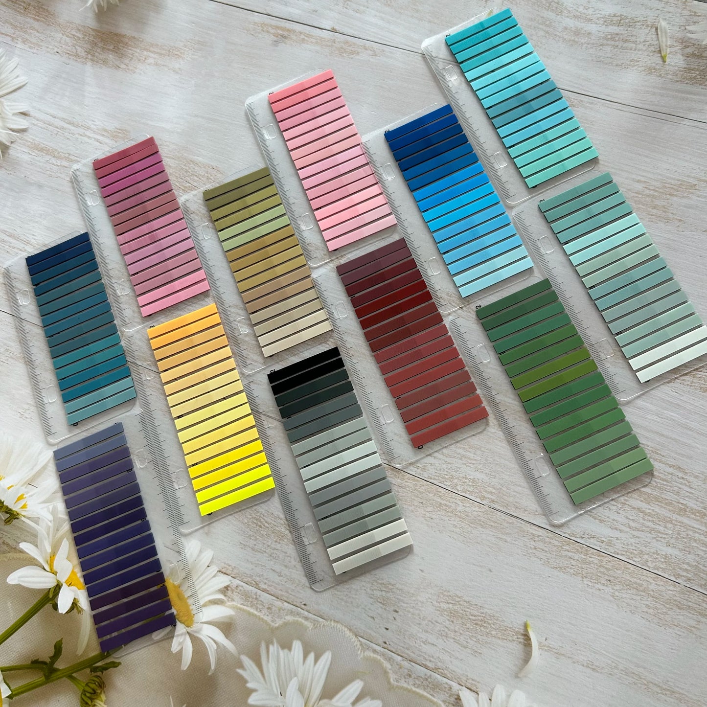 2400 Sheets Stationery Bookmark Planner Stickers Self Adhesive Loose-leaf Memo Pad Page Markers Paper Flags Tabs Stickers Ind