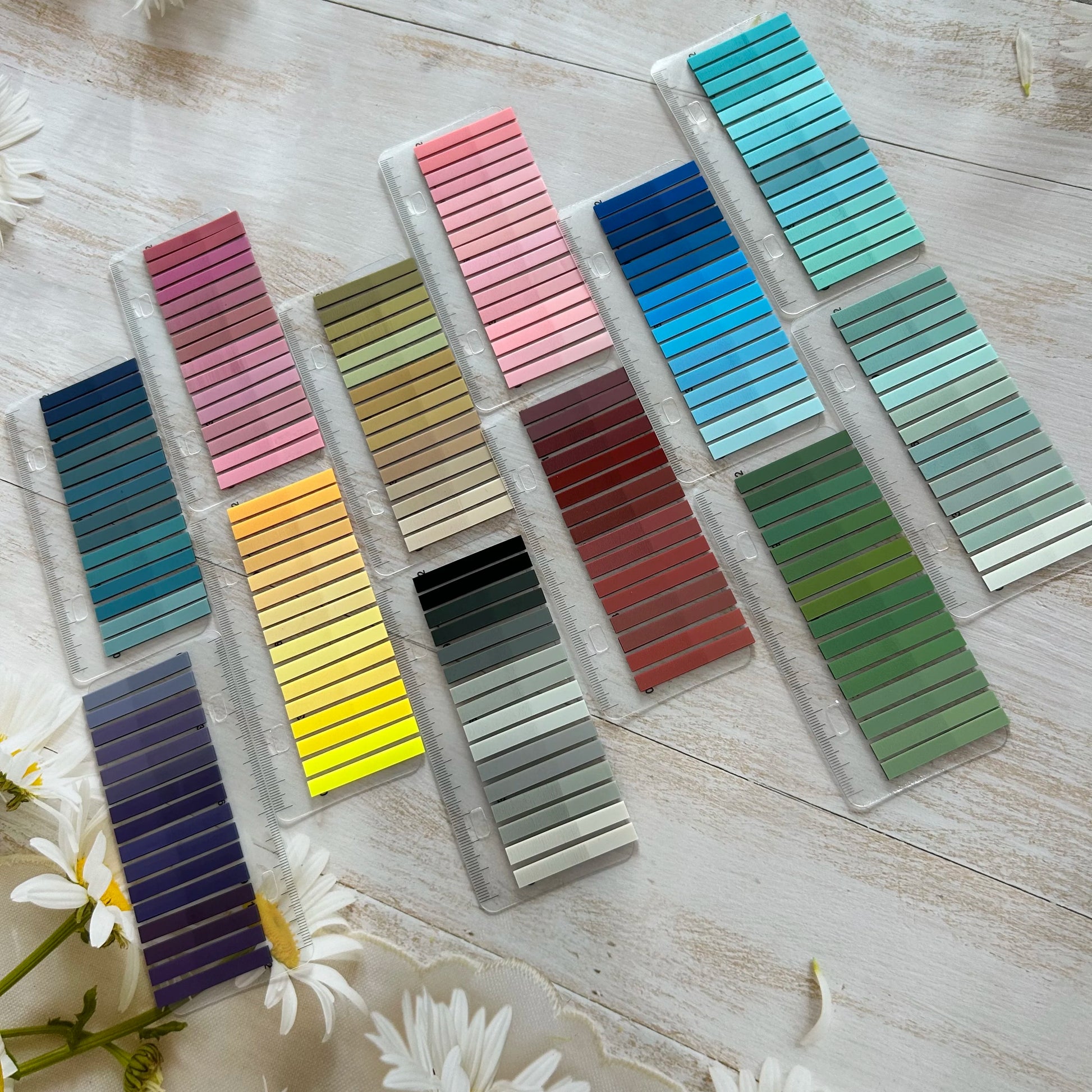 2400 Sheets Stationery Bookmark Planner Stickers Self Adhesive Loose-leaf Memo Pad Page Markers Paper Flags Tabs Stickers Ind