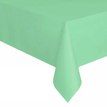 Disposable Tablecloth White Black Pink Gold Table Cover Plastic Birthday Wedding Table Cloth Party Dining Table Decoration Fa