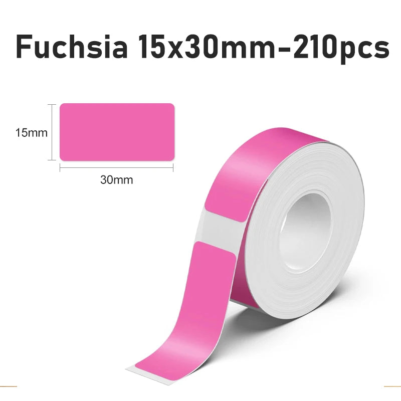 Marklife P15 Label Stickers Thermal Label Tape Paper For Mini Thermal Printer Self-adhesive Paper Roll For D30 P12 Q30 Printe