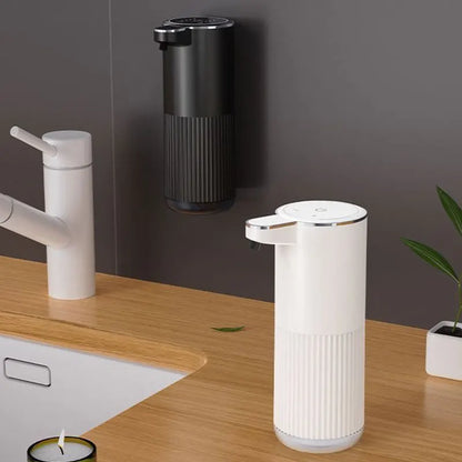 350ml Multifunctional Automatic Soap Dispenser Touchless Foam/Gel Dispenser 4 Level Wall Mount Hands Free Auto