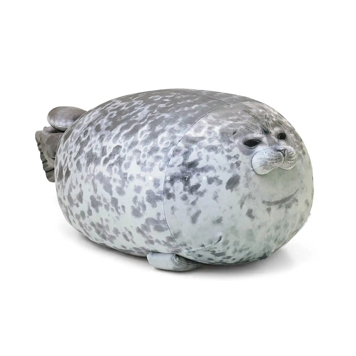 Angry Blob Seal Pillow Chubby 3D Novelty Sea Lion Doll Plush Stuffed Toy Baby Sleeping Throw Pillow Gifts for Kids Girls - An