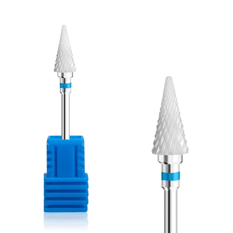 1pcs Ceramic Milling Cutter Nail Drill Bits Electric Manicure Drills Pedicure Mill Bits Machine Files Nail Art accessories To