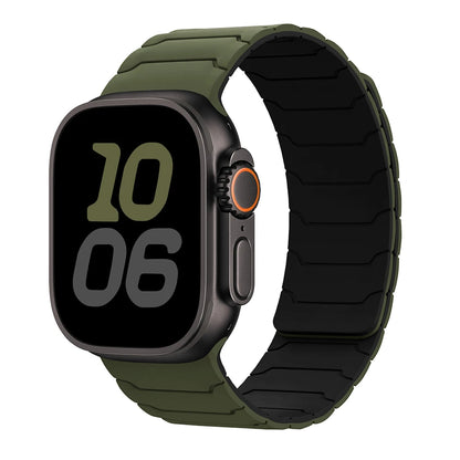 magnetic Strap For Apple Watch Band ultra 2 3 49mm 44mm 40mm 41mm 46mm 42mm 45mm 38 Silicone Bracelet IWatch Series 11 9 8 SE