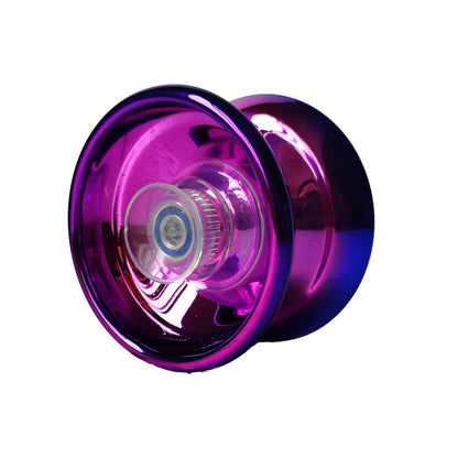Children Beginners Professional Aluminum Metal Yoyo Ball, Competitive Yoyoball, Adult Kids Yoyoyoball with Accessories - PURP