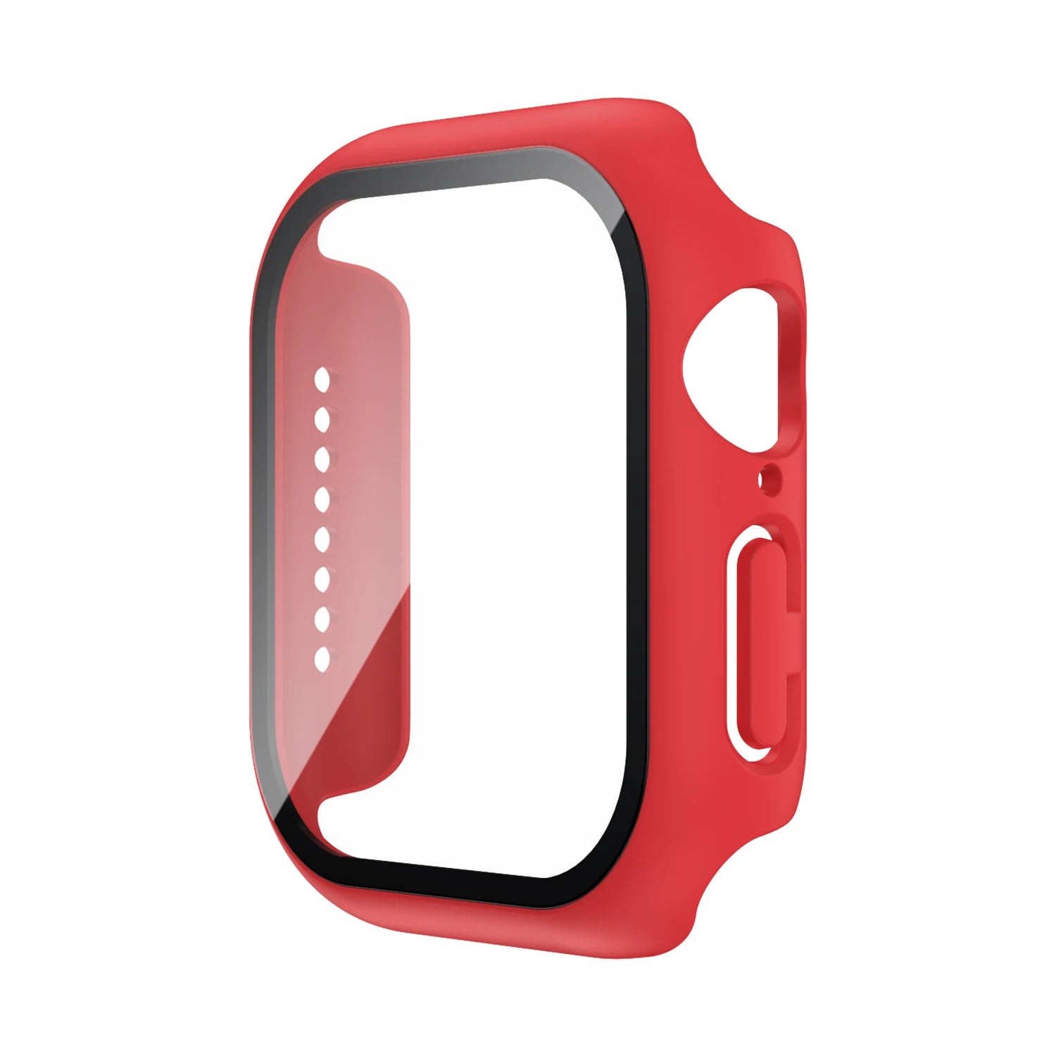 Tempered Glass+Case For Apple Watch 38mm 40mm 41mm 42mm 44mm 45mm 46mm Screen Protector Protective Cover iWatch 10 8 7 9 6 SE