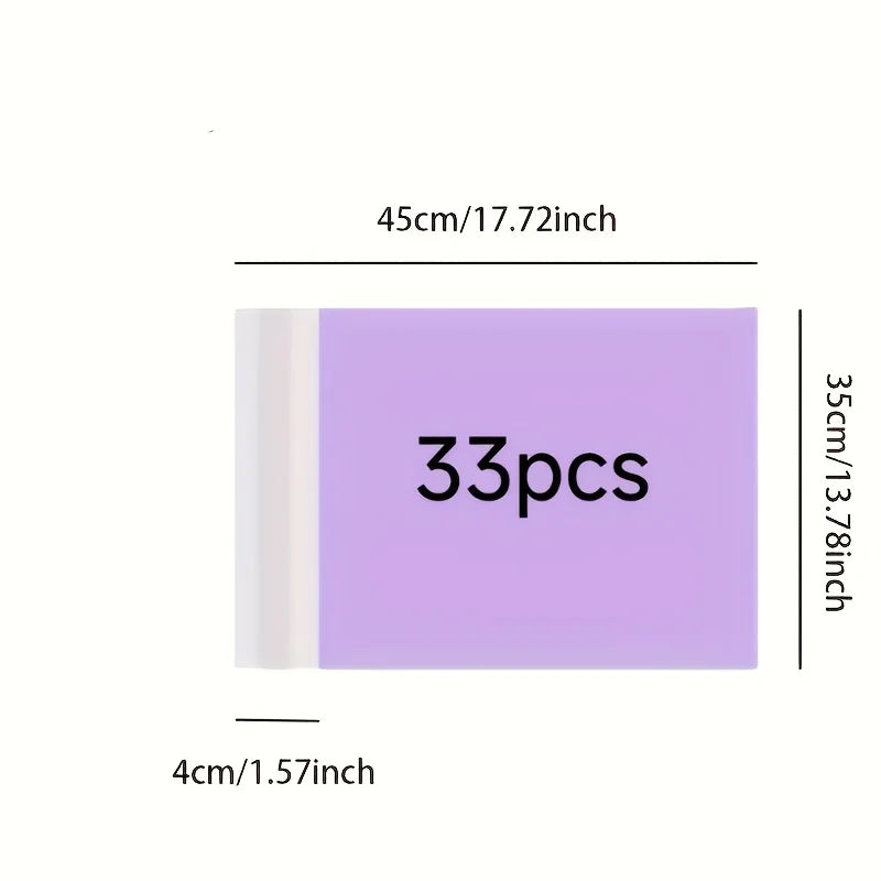 33 Pcs Purple Poly Mailers Self-Seal Shipping Bags, Uncoated Reusable Polyethylene Mailing Envelopes with Adhesive Strip, Wat