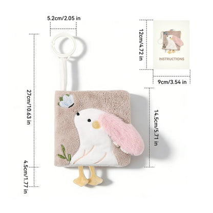 Montessori Cloths Toys Magic Cotton Animal Tissue Box Kids Finger Exercise Cloth Busy Box Toys Baby Educational Activity Sens