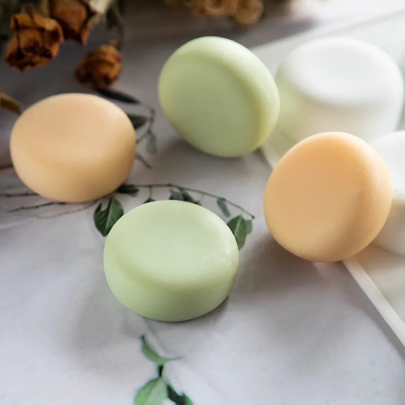 15 Cavity Round Soap Mold Silicone Molds for Soap Making 3D Handmade Soap Forms Soap Silicon Molds