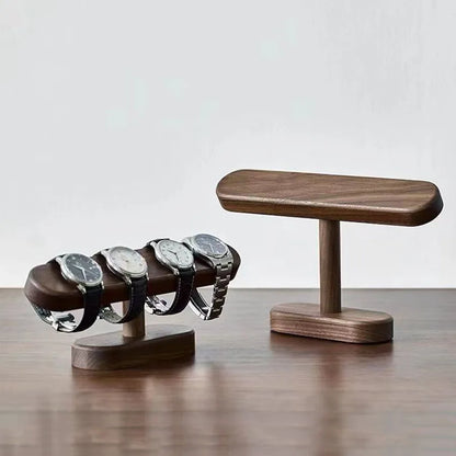 Walnut Watch Bracket Display Holder Jewelry Bracket Chain Anklets Hanger Stand Racks Organizer For Counter Shows