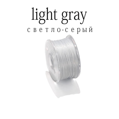 50Yards Nylon Bead Thread Nonelastic Beading Threads Seed Beads Cord Thread for DIY Bracelets Necklace Jewelry Making Supplie