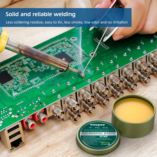 Solder Paste Rosin Flux 10g/30g/100g Lead-free Welding Flux Iron Repair Welding Paste Soldering Tin Soldering Oil Soldering F