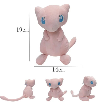Pokemon Mew Plush Doll Kawaii Cartoon Go dex Mew Plush Toys Soft Stuffed Kawaii Anime Doll Pillow Birthday Gift For Kids - Me