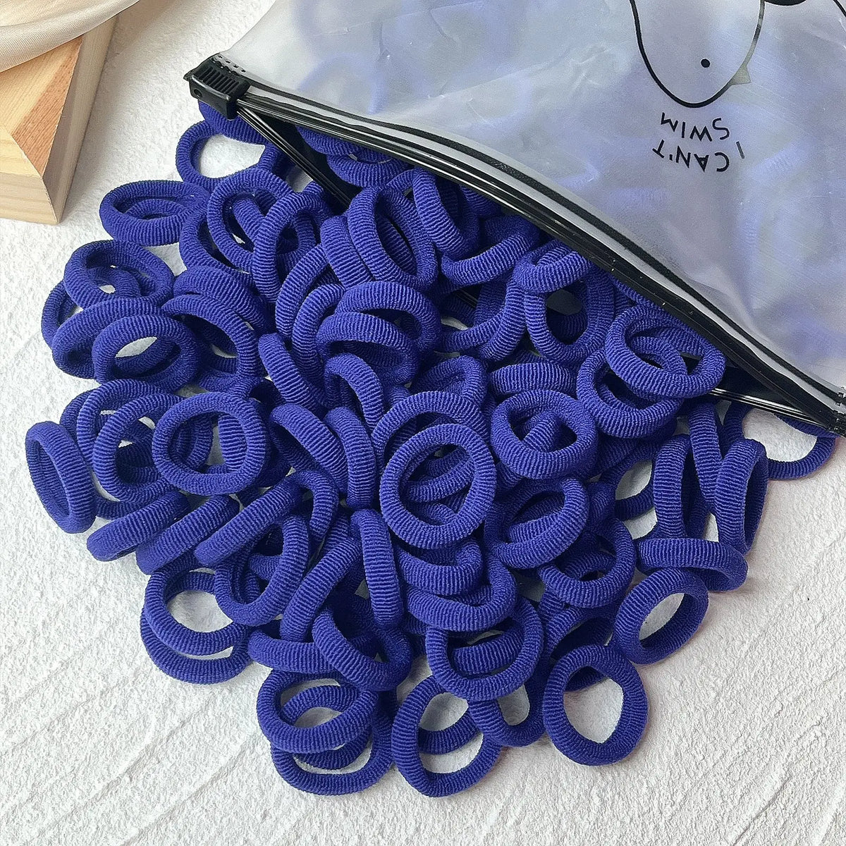 20/50pcs Kids Elastic Hair Bands Girls Sweets Scrunchie Rubber Band for Children Hair Ties Clips Headband Baby Hair Accessori