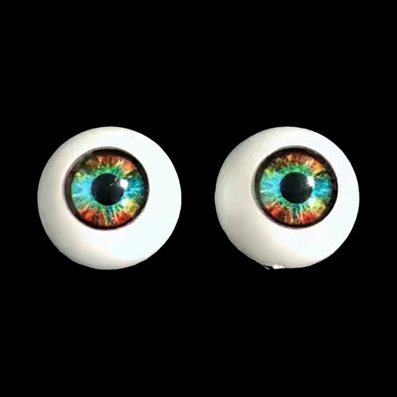 1 Pair 10mm/12mm/14mm/16mm/18mm Doll Eyeball For BJD DIY Doll Eyes Accessories Animal Eyes Acrylic Eyes Doll Eyeballs